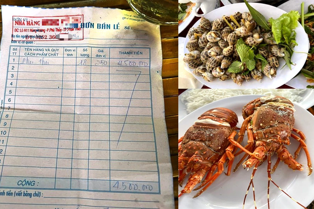 Nhà hàng phụ thu 4,5 triệu đồng cho 18 kg hải sản là đắt hay rẻ? - 1 Nhà hàng phụ thu 4,5 triệu đồng cho 18 kg hải sản là đắt hay rẻ? - 1