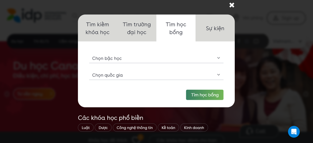 Săn học bổng du học các nước, IDP là lựa chọn đáng cân nhắc - 2 Săn học bổng du học các nước, IDP là lựa chọn đáng cân nhắc - 2