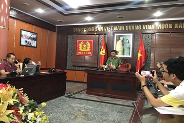 Công an Đà Nẵng họp báo vụ bị can nhập viện trong tình trạng nguy cấp