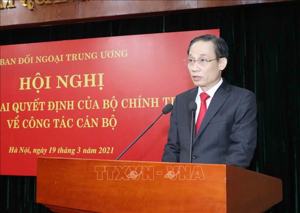 Bổ nhiệm ông Lê Hoài Trung làm Trưởng Ban Đối ngoại Trung ương - 1 Bổ nhiệm ông Lê Hoài Trung làm Trưởng Ban Đối ngoại Trung ương - 1