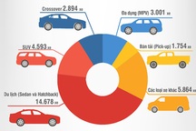 Thương hiệu nào bán nhiều xe nhất Việt Nam tháng 6/2019?