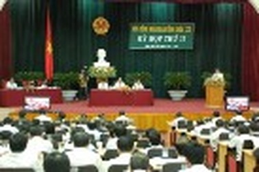 Bầu bổ sung Chủ tịch UBND tỉnh Hà Tĩnh