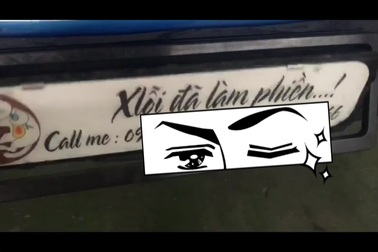 3 triệu đồng/bộ đổi biển số xe, dân thường cũng lắp "nhan nhản"