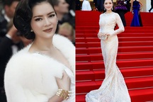 Lý Nhã Kỳ đẹp quyến rũ tại Cannes