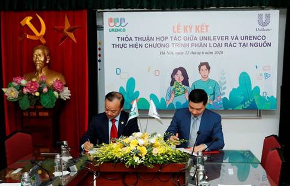 Unilever và URENCO hợp tác triển khai phân loại rác tại nguồn ở Hà Nội - 1 Unilever và URENCO hợp tác triển khai phân loại rác tại nguồn ở Hà Nội - 1
