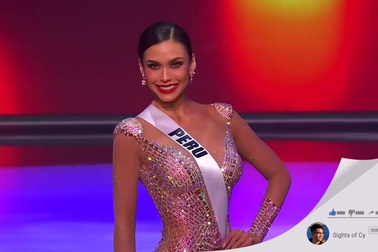 Hoa hậu Hoàn vũ Peru trình diễn tại Hoa hậu Hoàn vũ 2020