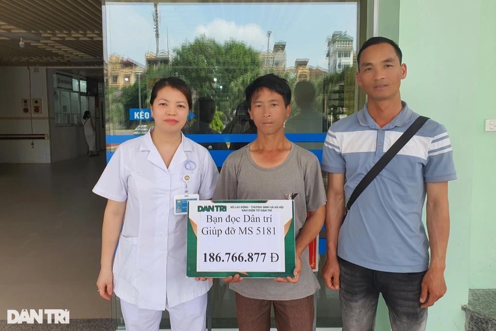 Được bạn đọc Dân trí giúp đỡ, bé trai 14 tuổi bị bỏng đã được xuất viện - 1 Được bạn đọc Dân trí giúp đỡ, bé trai 14 tuổi bị bỏng đã được xuất viện - 1