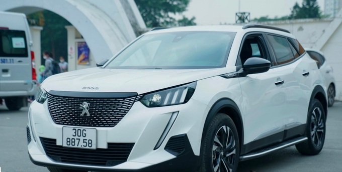Loại xe Peugeot 2008 mà Thaco tặng cho VĐV Nguyễn Thị Oanh. (Ảnh minh họa)