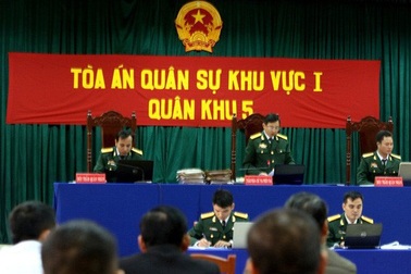 Thành lập 19 Tòa án quân khu và Tòa án quân sự khu vực