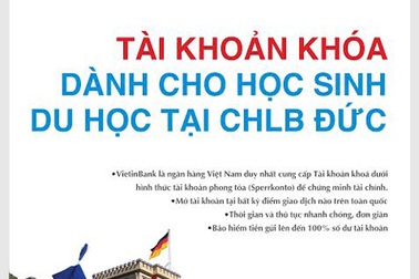 Hãy bắt đầu hành trang du học Đức với tài khoản VietinBank