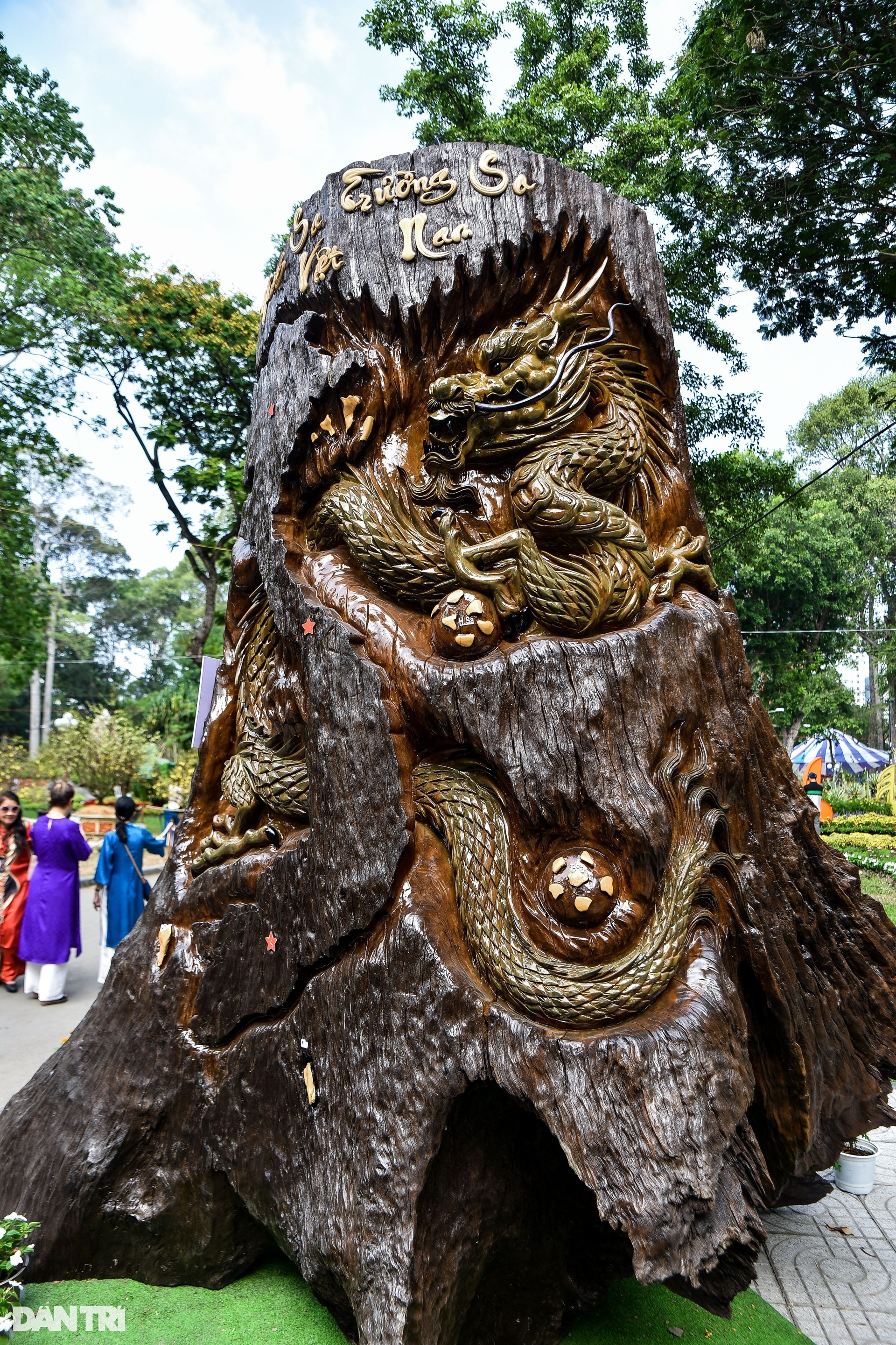 Choáng ngợp gỗ nguyên khối 4,5 tấn được điêu khắc hình rồng - 6 Choáng ngợp gỗ nguyên khối 4,5 tấn được điêu khắc hình rồng - 6