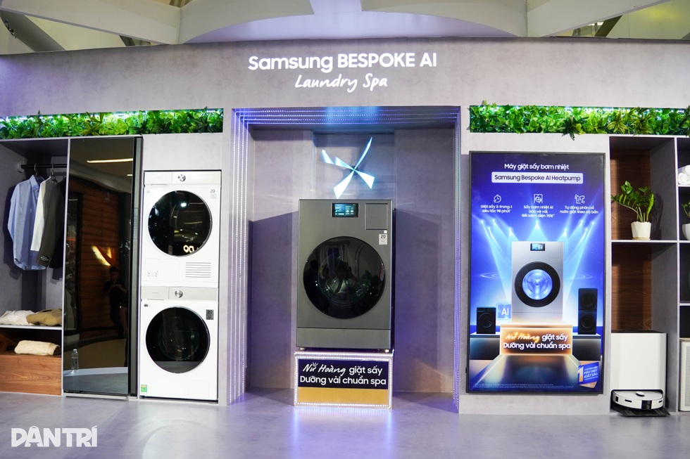 Khám phá máy giặt sấy hai trong một Samsung Bespoke AI Heatpump - 10