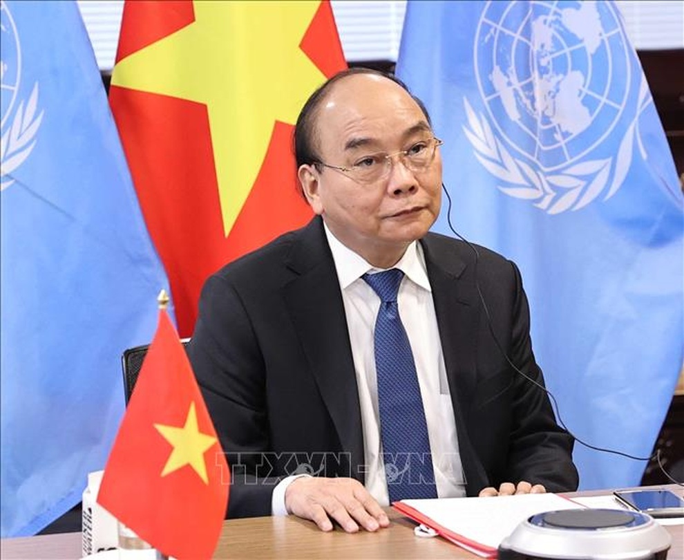 Chủ tịch nước Nguyễn Xuân Phúc dự họp bàn về chấm dứt đại dịch Covid-19 - 1 Chủ tịch nước Nguyễn Xuân Phúc dự họp bàn về chấm dứt đại dịch Covid-19 - 1