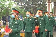 Quảng Trị tổ chức lễ truy điệu và an táng 2 hài cốt liệt sĩ