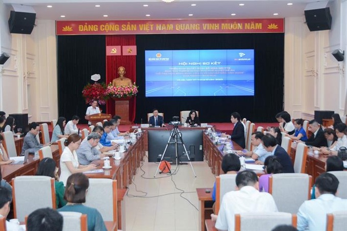 Quang cảnh hội nghị.