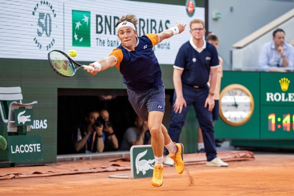 Casper Ruud gặp Djokovic ở chung kết Roland Garros - 2 Casper Ruud gặp Djokovic ở chung kết Roland Garros - 2