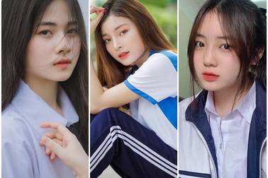 Top 3 nữ sinh xinh đẹp nổi bật trong bộ đồng phục