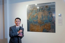 Bức tranh về người lao động vùng cao giúp họa sĩ 9X giành giải nửa tỷ đồng