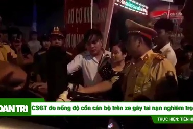 Làm rõ việc có hay không Chủ nhiệm UBKT Đảng ủy khối cơ quan Hà Tĩnh đi xe có nồng độ cồn cao gây tai nạn.