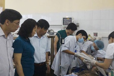 Bục túi nước lò than, 2 người chết và mất tích, 10 người bị thương