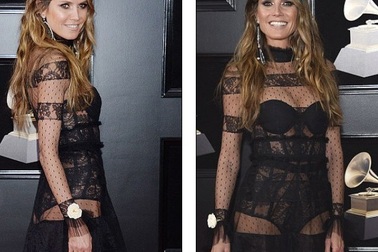 44 tuổi, Heidi Klum vẫn mặc quá bạo