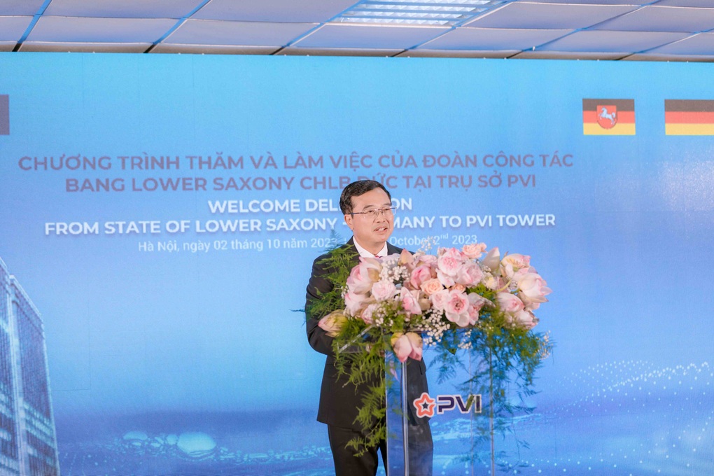 Phái đoàn bang Lower Saxony đến thăm và làm việc tại PVI - 3 Phái đoàn bang Lower Saxony đến thăm và làm việc tại PVI - 3