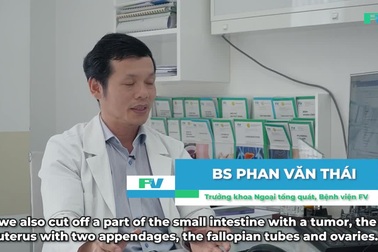 Bệnh nhân điều trị thành công ung thư đại tràng giai đoạn 3C tại FV