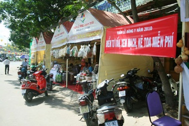 120 cơ sở tham gia ngày hội “Tuần lễ Đông y năm 2010”