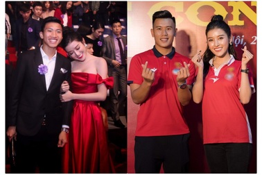 Hết được gán ghép với Đoàn Văn Hậu, Huyền My lại “choáng ngợp” thủ môn cao 1m8