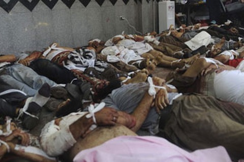 Trấn áp người biểu tình ở Ai Cập: Hơn 500 người chết