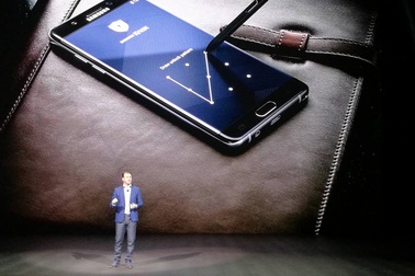 Galaxy Note7 chính thức ra mắt, tích hợp cảm biến mống mắt, chống nước