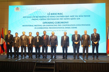 Tuyên bố chung hội nghị cấp Bộ trưởng về hợp tác đấu tranh phòng, chống ma tuý