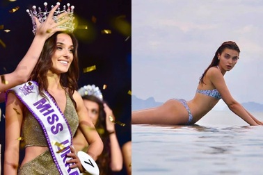 Hoa hậu Ukraine mất vương miện vì sinh con khi 18 tuổi giờ ra sao?