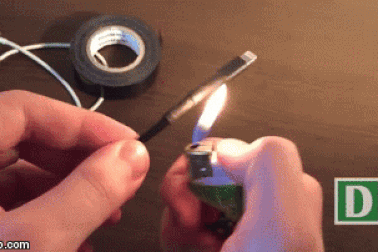 Mẹo “đặc trị” cáp iPhone bị rách vỏ