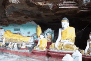 Bí ẩn hang động với cả "vạn tượng Phật" khắc trên đá ở Myanmar
