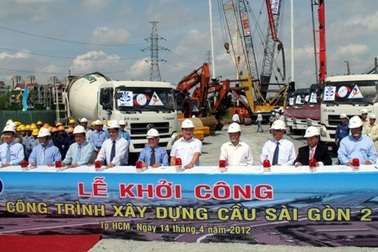 Khởi công cầu Sài Gòn 2