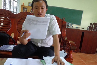 Đề nghị chuyển công tác hiệu trưởng bắt phụ huynh viết giấy khất nợ học phí