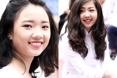 Teen cuối cấp Lomonoxop nhộn nhịp xếp chữ lưu niệm