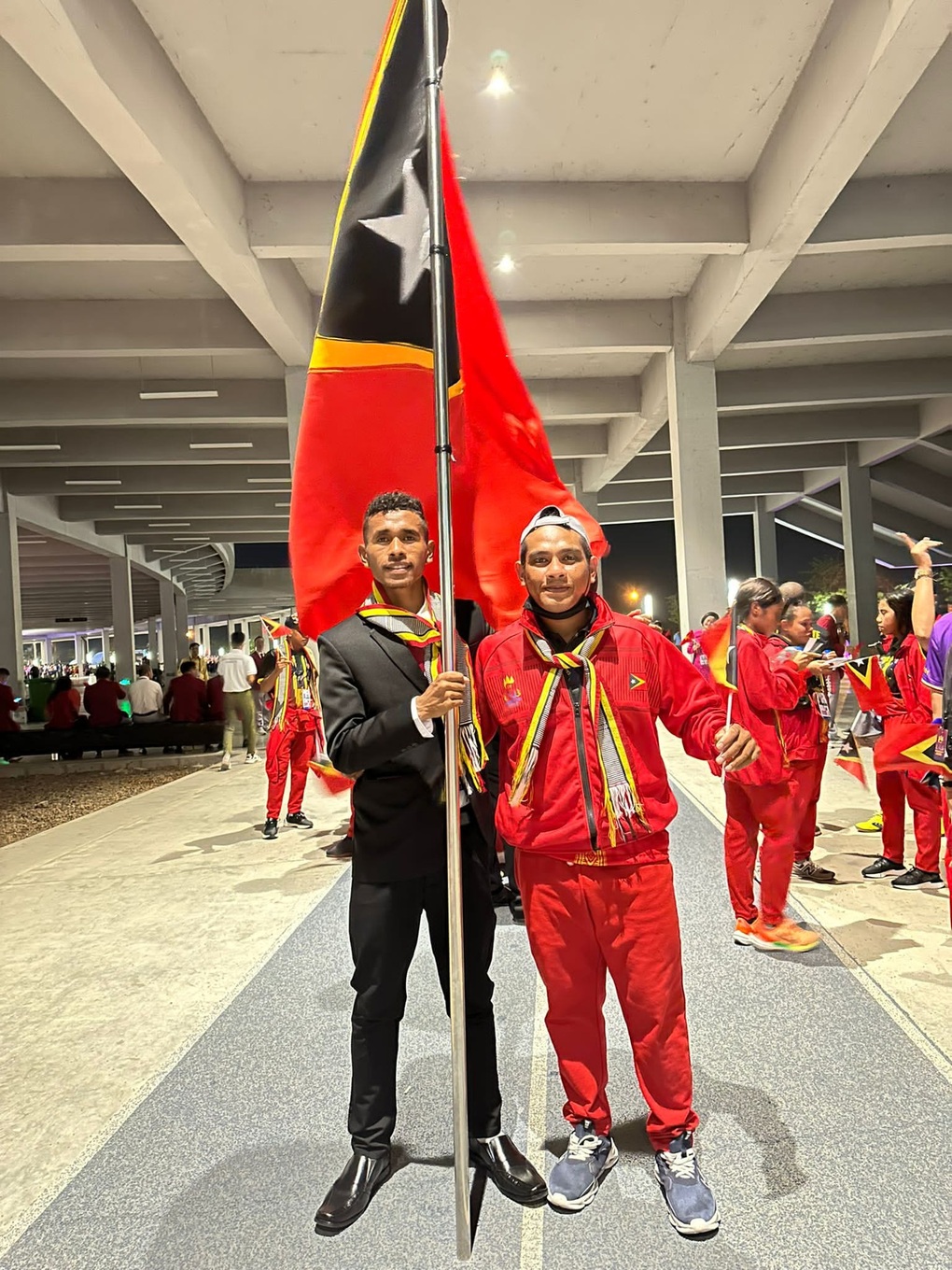 VĐV Timor Leste từng cầm cờ Việt Nam chạy trên sân Mỹ Đình giờ ra sao? - 5