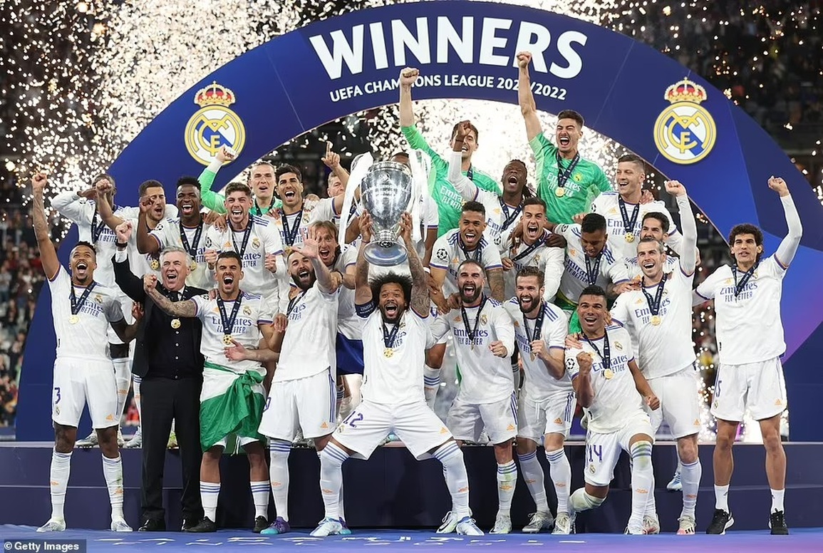 HLV Ancelotti lập kỷ lục khó phá sau khi Real Madrid vô địch - 2 HLV Ancelotti lập kỷ lục khó phá sau khi Real Madrid vô địch - 2