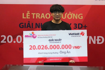 Trúng đến 30 tỷ đồng từ xổ số tự chọn Max 3D