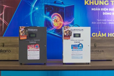 Chống giật trọn đời Daikiosan, Makano đạt kiểm định chất lượng an toàn điện