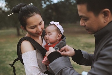 Vợ chồng Kim Hiền hạnh phúc kỷ niệm 5 năm quen nhau