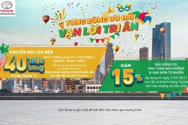 Người mua xe Toyota tăng mạnh nhờ mức ưu đãi trước bạ hấp dẫn