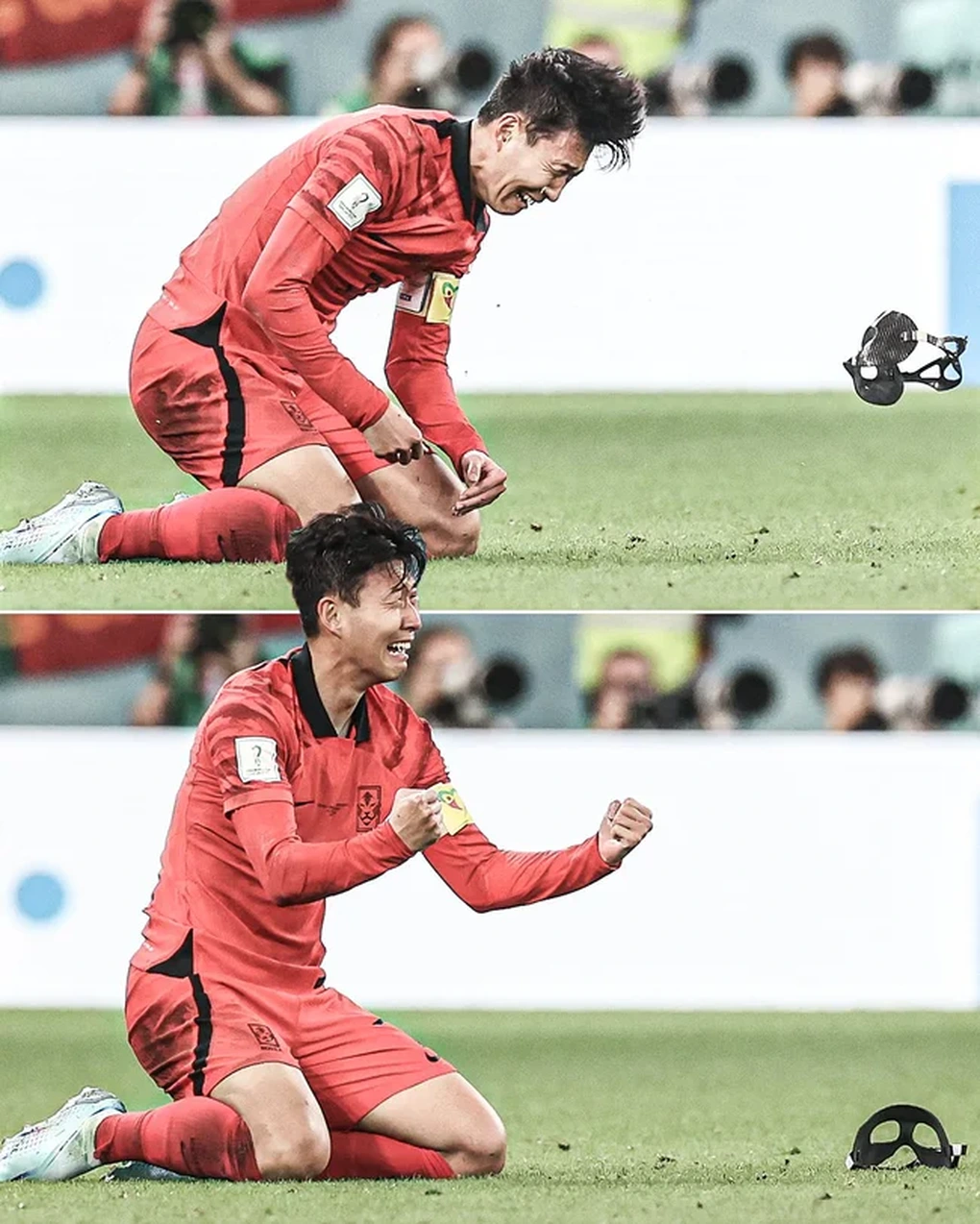 Vỡ òa niềm hạnh phúc, Son Heung Min bật khóc ngon lành trên sân - 6 Vỡ òa niềm hạnh phúc, Son Heung Min bật khóc ngon lành trên sân - 6