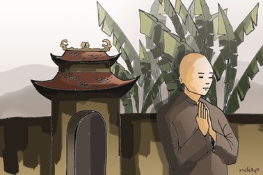 Viết trước cổng chùa