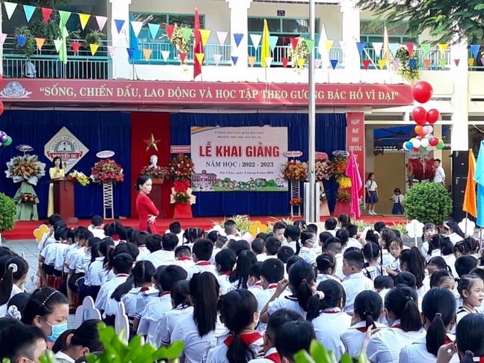 Năm học 2023-2024 các trường học trên địa bàn thành phố sẽ tổ chức khai giảng và ngày bắt đầu học kỳ I vào ngày 5/9/2023.