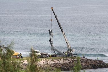 Máy bay do thám không người lái Mỹ vỡ tan tành ở Seychelles