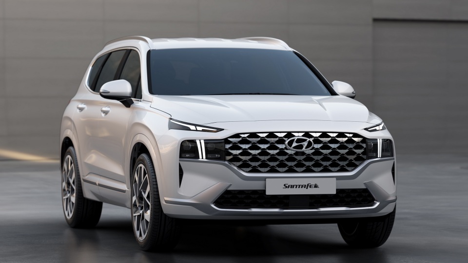 Lộ diện Hyundai Santa Fe 2021 - Dùng tiểu xảo để gia tăng kích thước - 2 Lộ diện Hyundai Santa Fe 2021 - Dùng tiểu xảo để gia tăng kích thước - 2
