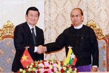 Lãnh đạo Việt Nam và Myanmar ra tuyên bố chung